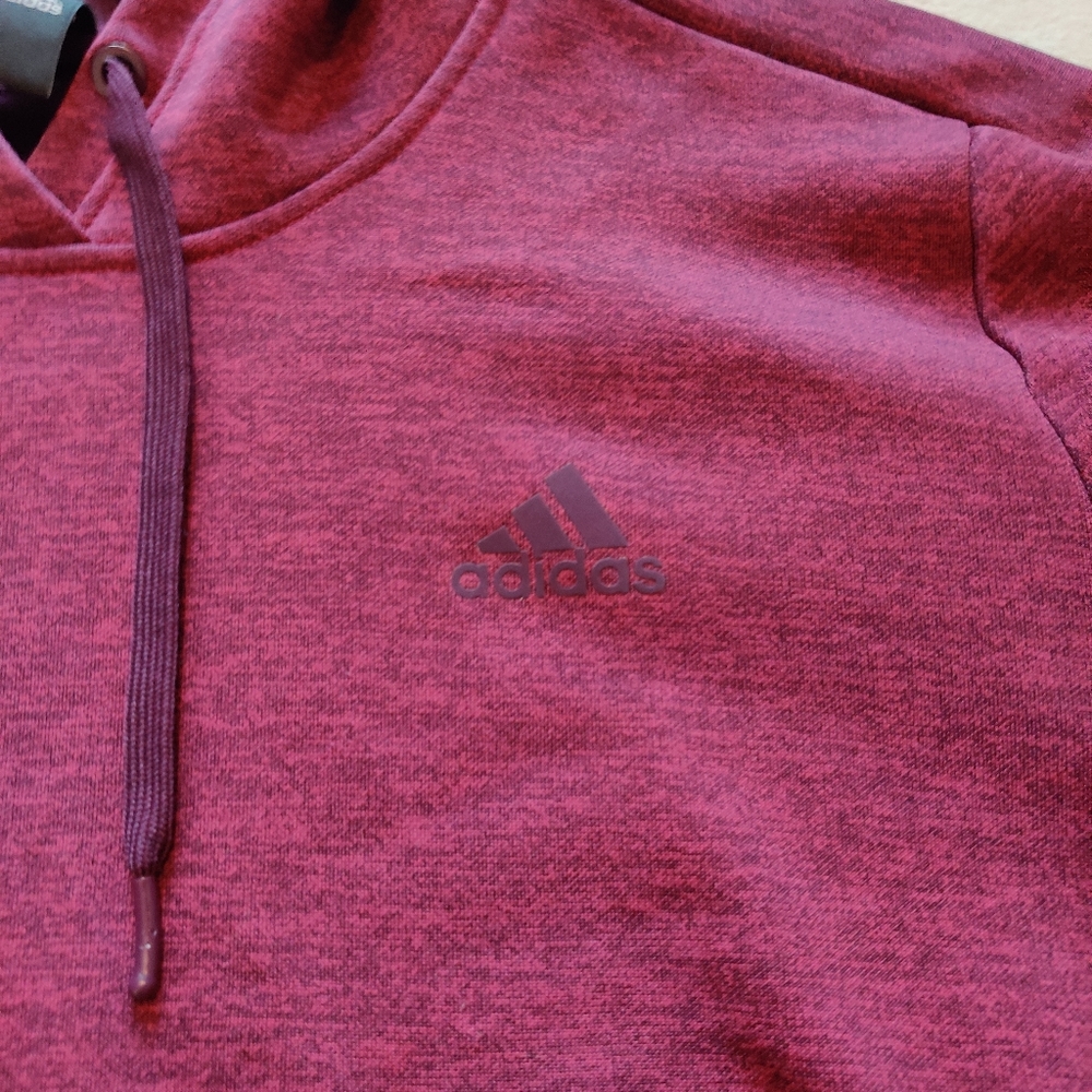 Adidas Purple Pullover Sweater Hoodie ~ Sz. M